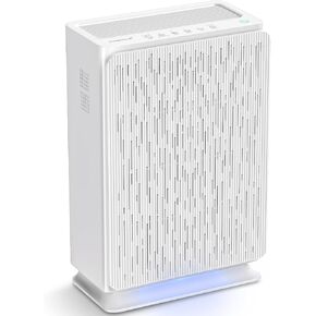 AromaRoom Air Purifiers for Bedroom with True HEPA13 Filters 3-in-1, Pet Air Purifier with Aroma Pad for Wildfires Smoke Pollen Dander, 22dB Quiet Air Cleaners for Baby Room Office Dorm (Blue Light) in Kuwait