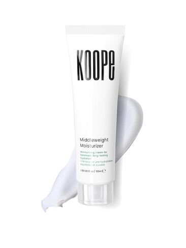 Koope Heavyweight Face Cream, Moisturizer For Dry Skin, Strengthen Skin Barrier with Peptides, Ceramides, Hyaluronic Acid, Rosemary Extract, Free of Parabens, Sulphates & Fragrances, Vegan, 1.69 FL OZ in Kuwait