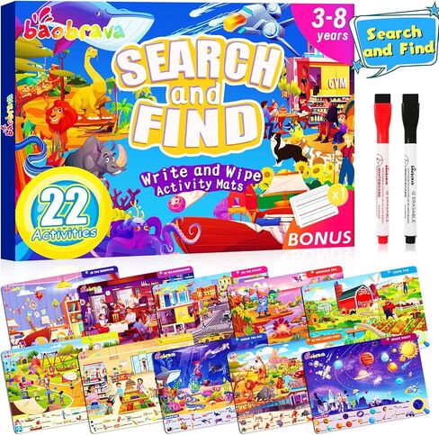 Preschool Learning Activities 3-8: 37 Handwriting Practice & Tracing Books for Kids | Travel Games for Car and Airplane | Kindergarten Workbooks | Outdoor Activities Books | Gift for Kids in Saudi Arabia