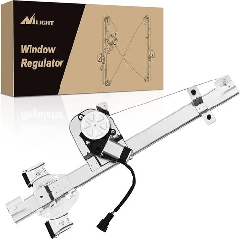 Nilight Front Driver Window منظم مع محرك ، متوافق مع Chevy Colorado/GMC Canyon 2004 2005 2006 2007 2008 2008 2010 2012 ، مجموعة محرك رفع النوافذ ، OE ، 741-014 in Saudi Arabia