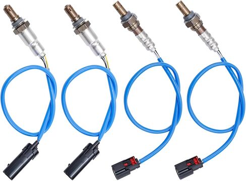 Oxygen O2 Sensor Upstream Downstream 12701634 Compatible with Chevrolet Chevy 2016-2019 Cruze Spark Trax 1.4L Malibu Equinox for Buick Encore for GMC Terrain 1.5L 2018-2022 12663317 2PCS in Kuwait