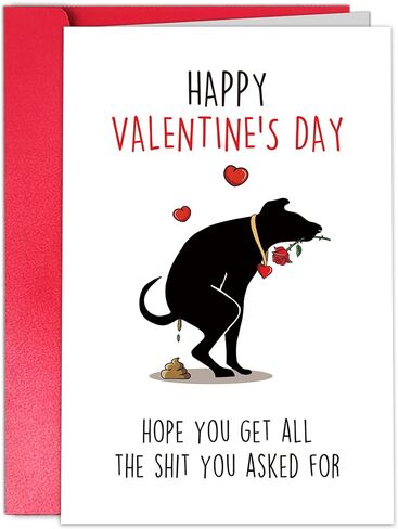 TQDaiker Funny Valentines Day Card for Husband Boyfriend, Star Wars Anniversary Card from Wife Girlfriend, Humor Valentines Darth Vader Card for Him Her, “You’re The Reason I Can’t Breathe" in Kuwait