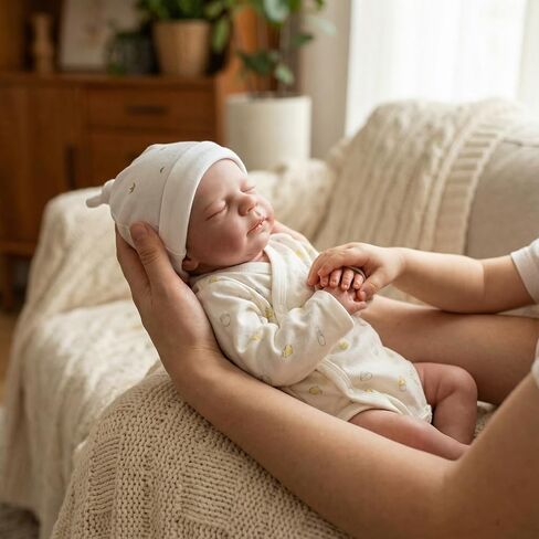 صفر بام لايجلي نبيذ دمى الطفل دمى السيليكون كامل الجسم 18 بوصة واقعية المولود الجديد دمى الفتيات اللواتي يبدوا حقيقيا من جديد بيد in Kuwait