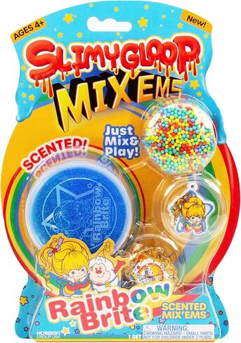 KUROMI SLITYGLOOP MIX'EMS SLIME-PINK GLITER مع سحر قابل للتحصيل ، إضافات ممتعة ، Hello Kitty-حفلات الحفلات للأطفال من 8 إلى 12 in Kuwait