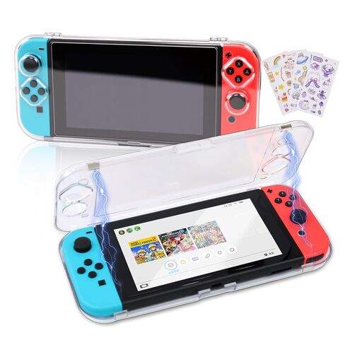 حقيبة تخزين Joycon Glitter Switch من PerfectSight، حقيبة حمل عصا التحكم الصلبة المقاومة للغبار والقابلة للحمل متوافقة مع Nintendo Switch/OLED Joy-Con، صندوق سفر صغير Joy Con مع إغلاق مغناطيسي in Kuwait