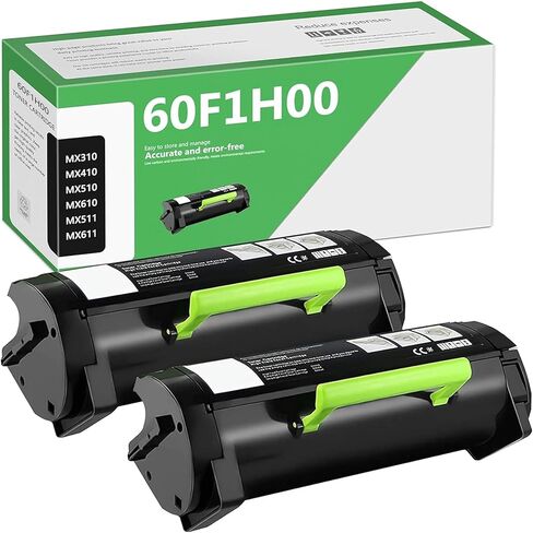 50F0H00 High-yield Black Toner Cartridge 1 Pack - Compatible with 601H 60F1H00 Toner Cartridge Replacement for Lexmark 50F0H00/60F1H00 MX310dn MX410de MX511de MX511dhe MX510de MX611de MX611dhe Printer in Kuwait