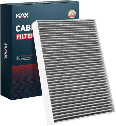 KAX CF11183 Cabin Air Filter Compatible with Grand Cherokee 2011-2021,Durango 2011-2023 Activated Carbon Passenger Compartment Air Filter in Kuwait