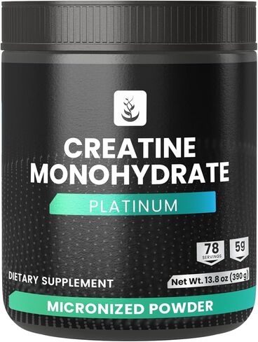 PURE ORIGINAL INGREDIENTS Creatine Monohydrate Powder, 13.8 oz, Dietary Supplement, Micronized in Saudi Arabia