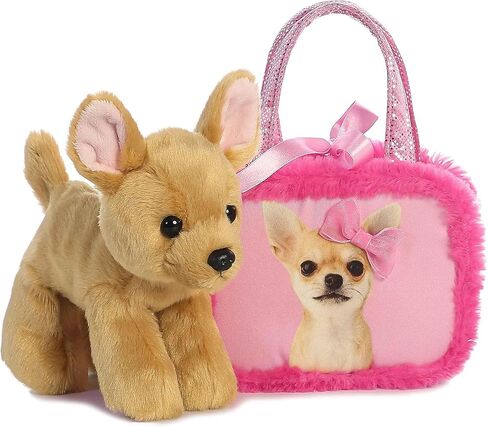 Aurora® Frasnal Fancy Pals ™ Pretty in Pink Stuffed Animal - Awde -the -Go - الملحقات الأنيقة - Multicolor 7 بوصات in Saudi Arabia