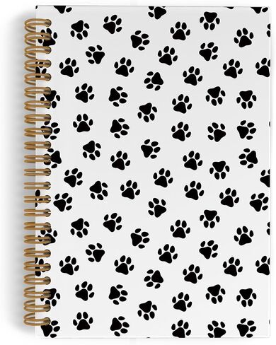 Christmas Dog Spiral Notebook, Funny Dog Journal Notebook, Dog Lovers Gifts for Women, Dog Notebooks for School Work, Dog Christmas Office Supplies Gifts for Dog Owners Women Men, 5.5x8.3 Inch in Kuwait