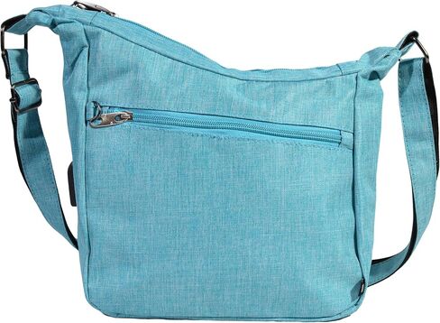 Anti-theft Crossbody Bags for Women - Antitheft Purse with Secure Locking Mechanism for Travel in Kuwait