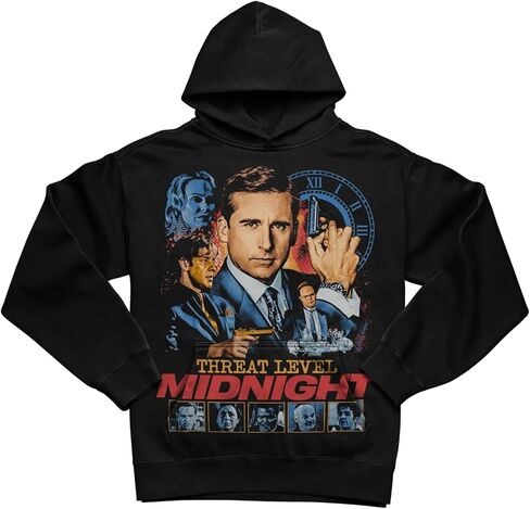 Threat Level Midnight Retro Spy Movie Inspired Unisex Classic T-Shirt in Saudi Arabia