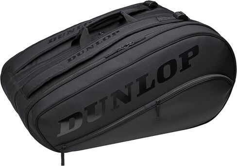 Dunlop Sports Team Backpack Tennis Racket Bag V22, Black/Black in Saudi Arabia