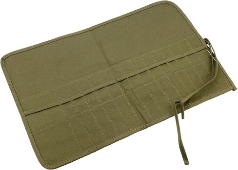 Green Paint Brush Holder Roll up Pouch 22 Slots Paint Brush Holder Artist Paint Brush Roll up Bag Holder Canvas Pouch Case,16.54" L x 12.3" W in Saudi Arabia