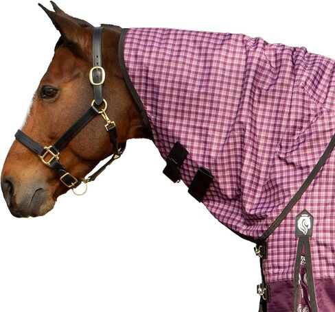 Equinavia Norse Turnout Neck Cover No Fill | 600 Denier - Black - L in Kuwait