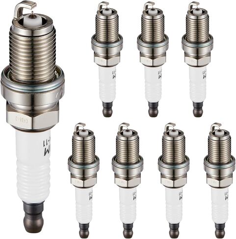 95264 Double Iridium Spark Plugs 4 Pack - Compatible with Mitsubishi Outlander 2014-2020, 2.4L L4 Engine - Replaces DILKR6D11G, 1822A088 Spark Plug in Saudi Arabia