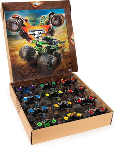 Monster Jam Smash & Bash Smash Bot Playset with Launcher, Exclusive 1:64 Scale Monster Truck, 15-Inch Repairable Robot, Kids Toys for Boy and Girls Ages 3 and up in Saudi Arabia