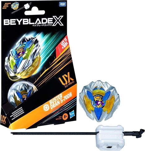 Beyblade X Starter Pack Wand Wizard 5-70DB UX with Spinning Top and Launcher in Saudi Arabia