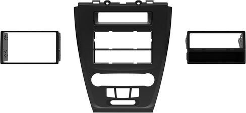 Metra 99-5821B Single or Double DIN Installation Dash Kit for 2010 Ford Fusion and Mercury Milan (Matte Black) in Saudi Arabia