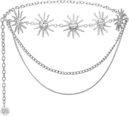 ybo ybo chain chain belt sun moon women chain chain chain buty body beth belly chain chain chain chain chain in Kuwait