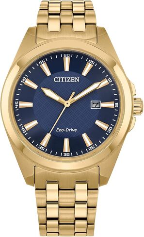 Citizen Men's Eco-Drive Classic Peyton Watch, 3-Hand Date, Sapphire Crystal, Luminous Markers, Silver/Green Dial in Saudi Arabia