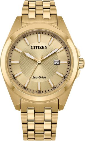 Citizen Men's Eco-Drive Classic Peyton Watch, 3-Hand Date, Sapphire Crystal, Luminous Markers, Silver/Green Dial in Saudi Arabia