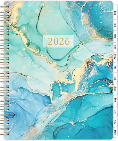 2026 Planner - Planner 2026, Weekly and Monthly Planner, Jan 2026 - Dec 2026, 6.4" x 8.5", Monthly Tabs, Hardcover, Daily Organizer in Kuwait