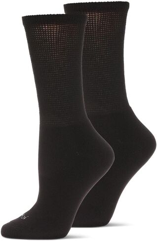 MeMoi Wellfit 2 Pair Unisex Diabetic Full Cushion Crew Socks in Kuwait