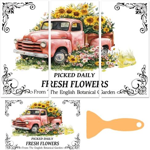 3 Sheet Hydrangea Vintage Text Rub on Transfers Blooming Hydrangeas Rub on Transfers for Crafts and Furniture Retro Black Pylons Home Decor Furniture Transfer Wall Decal 11.8 Inch* 5.9 Inch in Kuwait