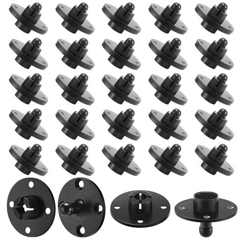 Moxweyeni 50 PCS السحابات Beauclip للألواح التي تصاعد مقاطع السحابات على القوارب ، RVS ، لوحات الجدران ومقاطع تنجيد الوصول ، سعة الوزن 15 رطل in Kuwait