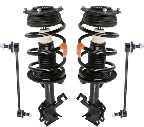 Mordplus Front Struts+ Sway Bars Links Kit Assection Tear مع 2011-2014 Ford Edge/2011-2015 Lincoln MKX Srocks Assembly مجموعة من 4 in Kuwait