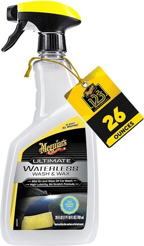 مجموعة غسل MeGuiar Waterless - هذه المجموعة المتميزة التي تفصل المجموعة تفصل الأوساخ والأوساخ بلطف ، وتضيف Shine وتحمي العديد من الأسطح على سيارتك بدون ماء - احصل على نتائج مذهلة تفصل في أي مكان in Kuwait