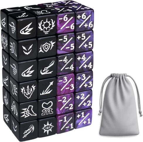 63 PCS MTG DICE عدادات ذات قدرات رئيسية لعدادات الكلمات الرئيسية وعدادات الحياة MTG ، و DICE SET لألعاب MTG و TCG وألعاب الورق ، وسحر ملحقات التجمع in Kuwait