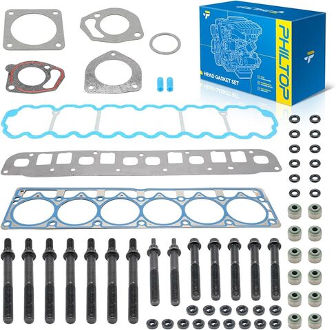 Philtop HS26541PT ، ES72467 مجموعة حشية الرأس لتوبية FIND 2011-2015 GRAND CHEROKEE ، 2011-2020 GRAND CARAVAN ، 2012-2017 WRANGLER in Kuwait