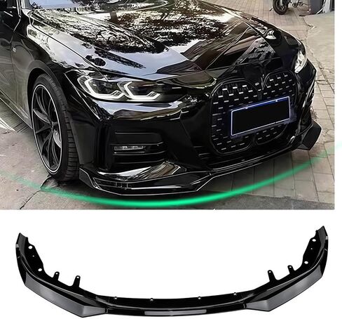 مفسد KHK الأمامي المصد للشفاه لـ BMW X5 F15 M-Sport 2014-2018 ، إكسسوارات فاصل جسم ABS Black ABS Black ABS in Kuwait