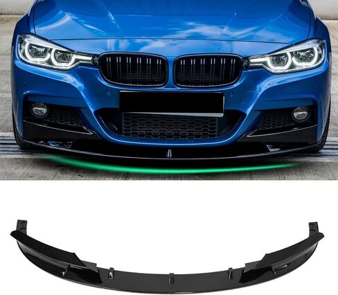 مفسد KHK الأمامي المصد للشفاه لـ BMW X5 F15 M-Sport 2014-2018 ، إكسسوارات فاصل جسم ABS Black ABS Black ABS in Kuwait