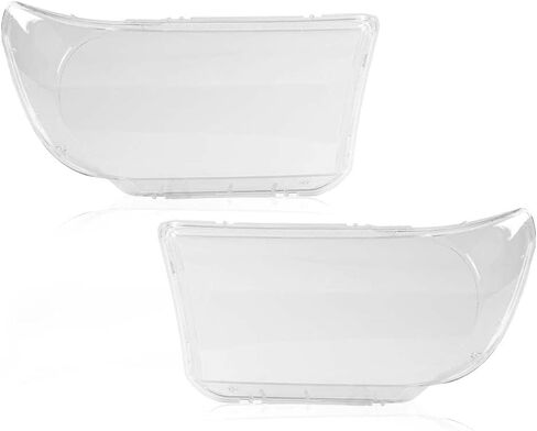 Headlight Headlamp Lens Cover Compatible with Toyota Tundra 2007-2013 /Fit for Toyota Sequoia 2008-2017 Driver & Passenger Side Headlamp Cover Smoky Lens 811100C051 811500C051 in Saudi Arabia