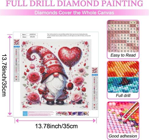 Clendo Halloween Diamond Art Kits for Adults - Horror 5D Diamond Painting for Adults, Full Drill Diamond Dots Gem Art Kit for Wall Home Decor Arts Craft 12x16 inch in Saudi Arabia