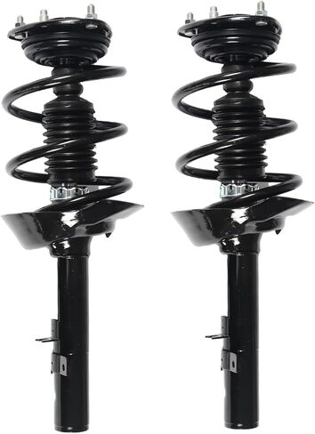 Front Pair Strut Shock Complete Fit For Honda Civic 2006-2011(Sedan ONLY), Fit For Acura CSX 06-11 Quick Struts Assembly w/Coil Spring Shock Absorber Replacement for 172286 172287 in Saudi Arabia
