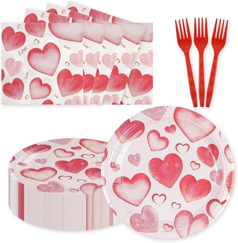 75PCS Sushi Birthday Paper Plates and Napkins - Sushi Themed Tableware Set Include 7inch Paper Plates Napkins Forks Disposable Decoration Supplies for Birthday Party, Serve 25 in Saudi Arabia