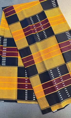 African Print Fabric, Cotton Ankara, 1 Yard, Africa Ethnic Pattern, Printed Fabric, Tribal Print, One Yard, Ankara Wax (B9) in Kuwait