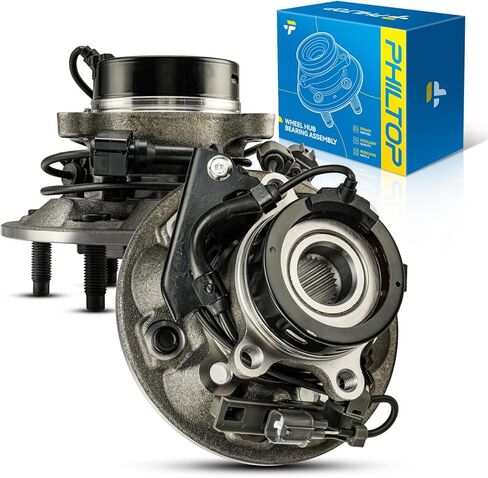 Philtop 515197 4WD Front Wheel Bearing for Chevrolet Silverado 1500 2019-2022 ، GMC Sierra 1500 2019-2022 ، Chevrolet Tahoe 2021-2022 ، Chevrolet Silverado 1500 Ltd 2022 Wheel Hub Assembly Association in Kuwait