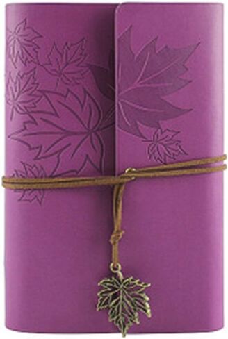 Leather Writing Journal Notebook, 5 Inches Classic Spiral Bound Notebook Refillable Diary Sketchbook Gifts with Unlined Travel Journals to Write in for Girls and Boys in Saudi Arabia