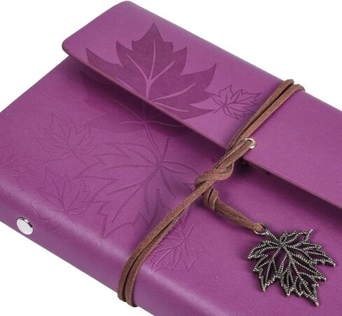 Leather Writing Journal Notebook, 5 Inches Classic Spiral Bound Notebook Refillable Diary Sketchbook Gifts with Unlined Travel Journals to Write in for Girls and Boys in Saudi Arabia