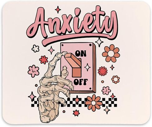 Coquette Pink Bunny Mouse Pad ، هدايا Bunny Lover ، هدايا فتاة في سن المراهقة ، جمالية غير قابلة للانزلاق قاعدة موسية للمكتب المنزلي ديكور مكتب المسكن ، 9.5 × 7.9 بوصة in Kuwait