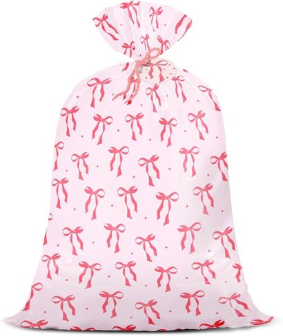 WRAPAHOLIC 56" Extra Large Pink Unicorn Birthday Gift Bag - Have a Magical Birthday Jumbo Bike Bag Gift Wrap for Girls, Baby Shower, Party, Holiday - 56" H x 36" W in Saudi Arabia