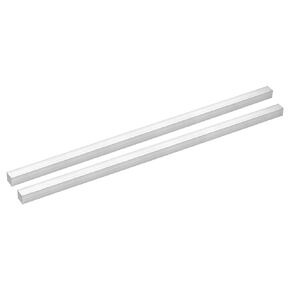 uxcell Square Aluminum Flat Bar, 2pcs 1/2" Thickness 1/2" Width 13" Length Square Aluminum Bar 6061 Aluminum Flat Plate, 12 x 12 x 330mm T6511 Solid New Mill Stock