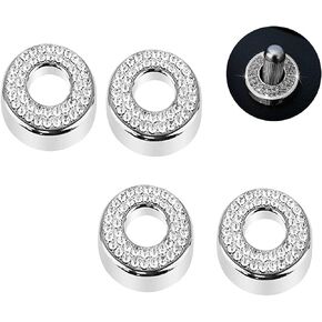 CONGCONG for Mercedes Benz Interior Media Control Cover Bling Crystal Accessories Compatible with Mercedes-Benz Accessories
