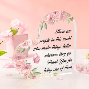 Inspirational Gifts Nurse Appreciation Gifts Acrylic Teacher Appreciation Gifts Employee Appreciation Gifts Volunteer Appreciation Gifts for Coworkers Thank You Gifts for Teacher Nurse Sister Friend