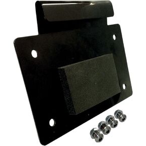Alloy Art Black License Plate Mount LD-1